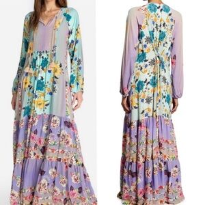 Johnny Was silk blend Penelope Maxi dress NWT (oversized)